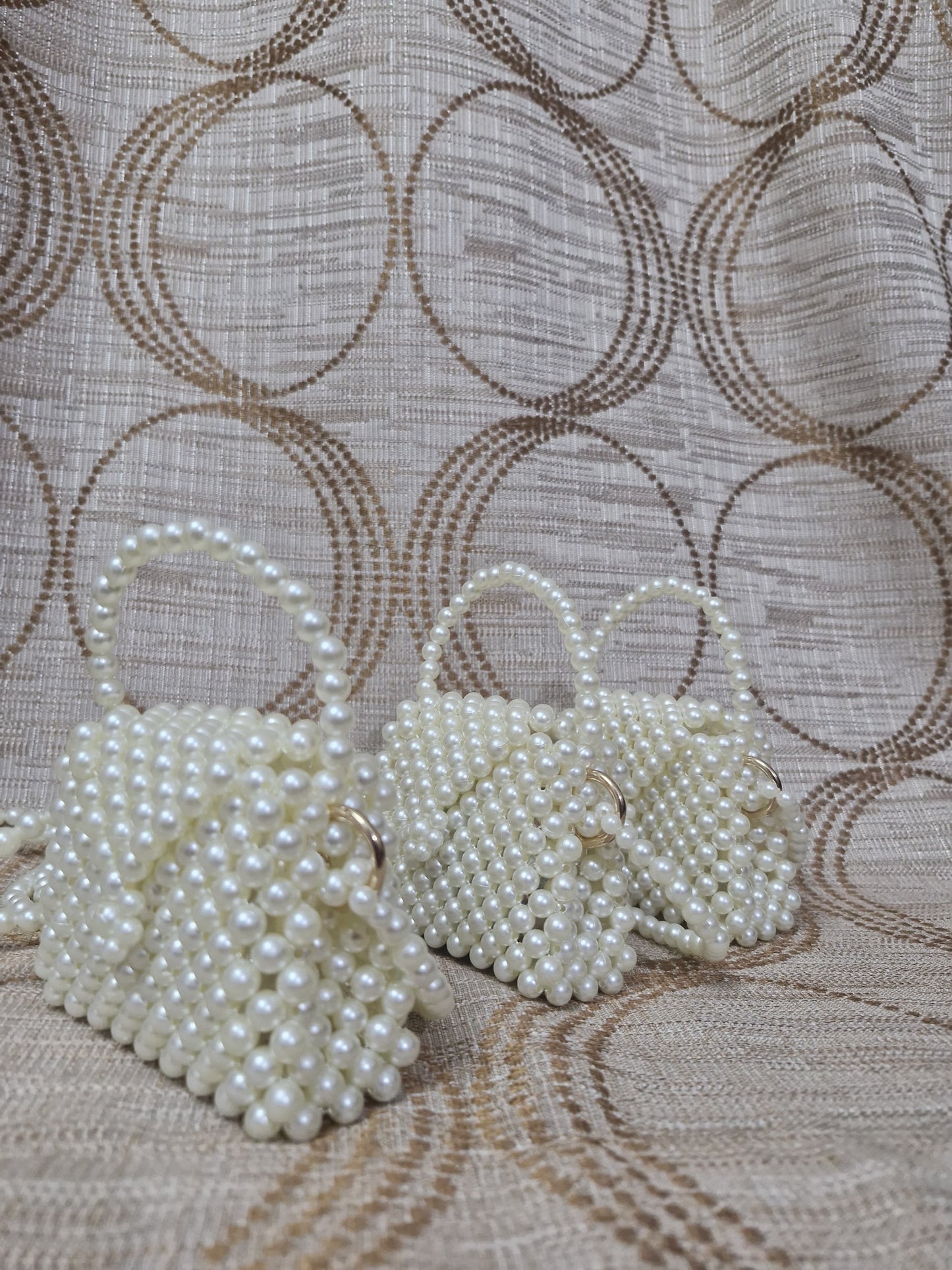 Mini acrylic bead bag
